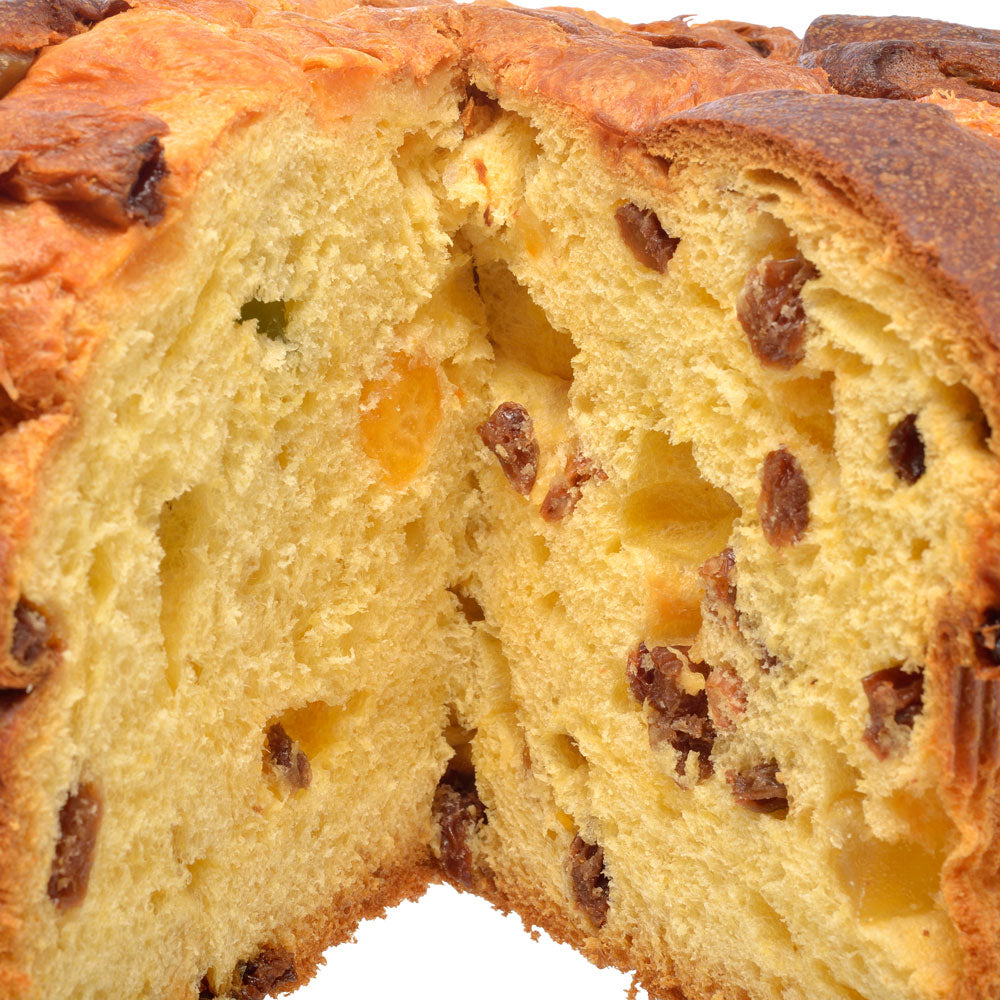Classic Panettone from Rustichella d'Abruzzo - Close up unwrapped