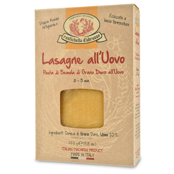 Egg Lasagne Sheet Pasta from Rustichella d'Abruzzo 