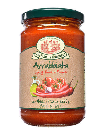 Jar of Arrabbiata Tomato Sauce from Rustichella d'Abruzzo