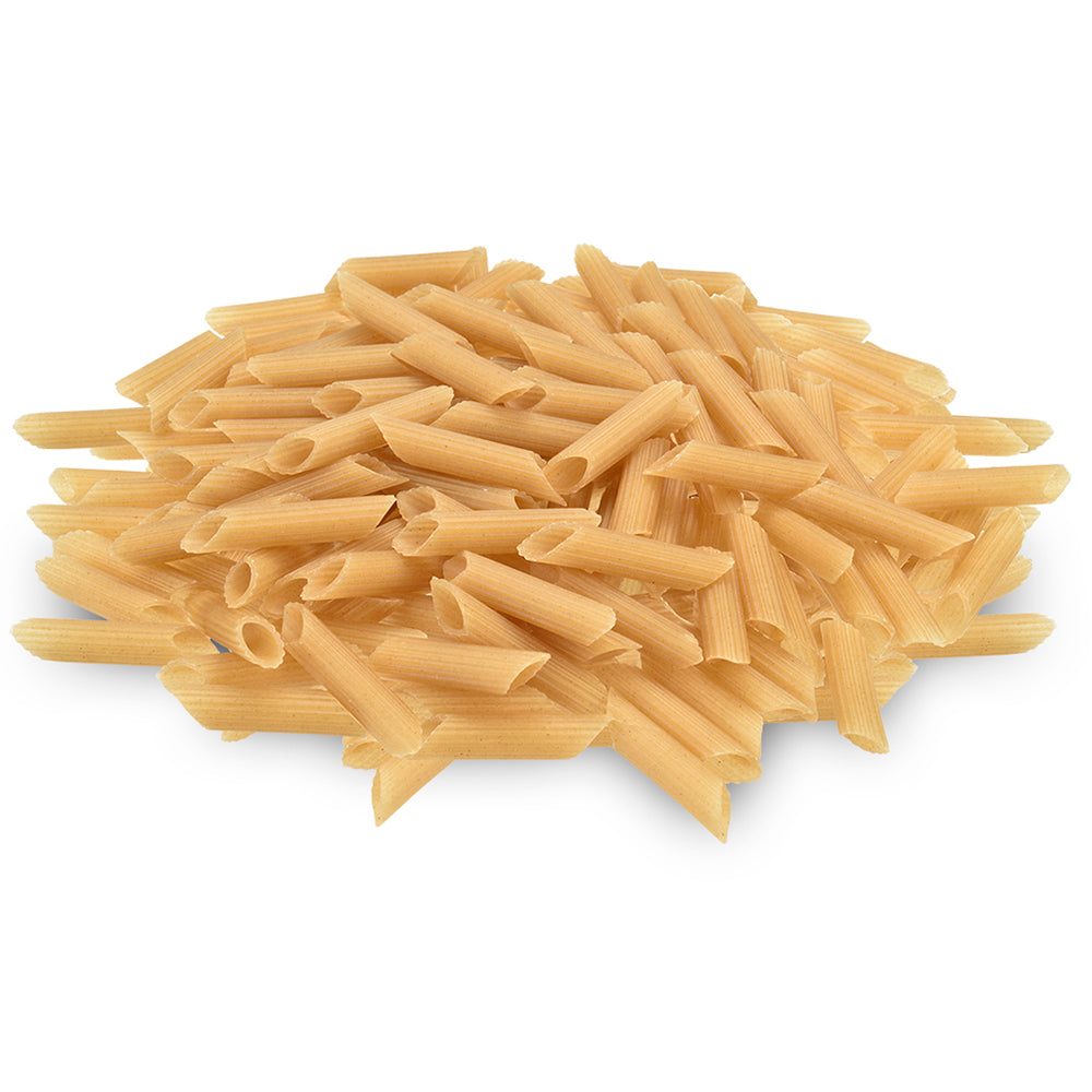 Organic Gluten-Free Brown Rice Penne Rigate from Rustichella d'Abruzzo