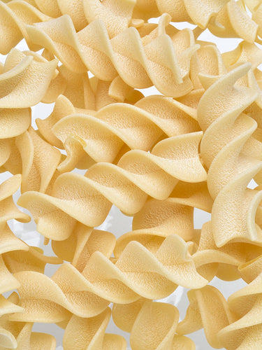 Close up of Fusilloni Giganti Pasta from Rustichella d'Abruzzo