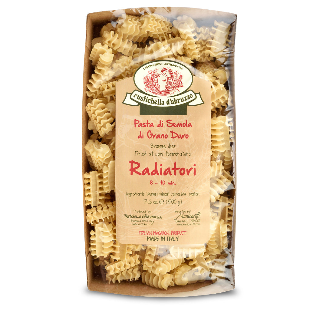 Rustichella d'Abruzzo Radiatori Pasta – Market Hall Foods