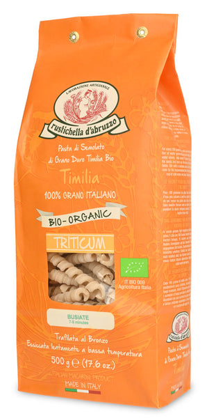 Organic Timilia Busiate Pasta by Rustichella d'Abruzzo - Package