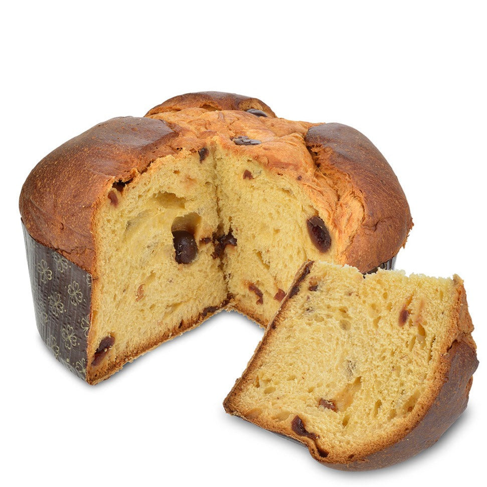 Amarena Cherry Panettone from Rustichella d'Abruzzo - Unwrapped
