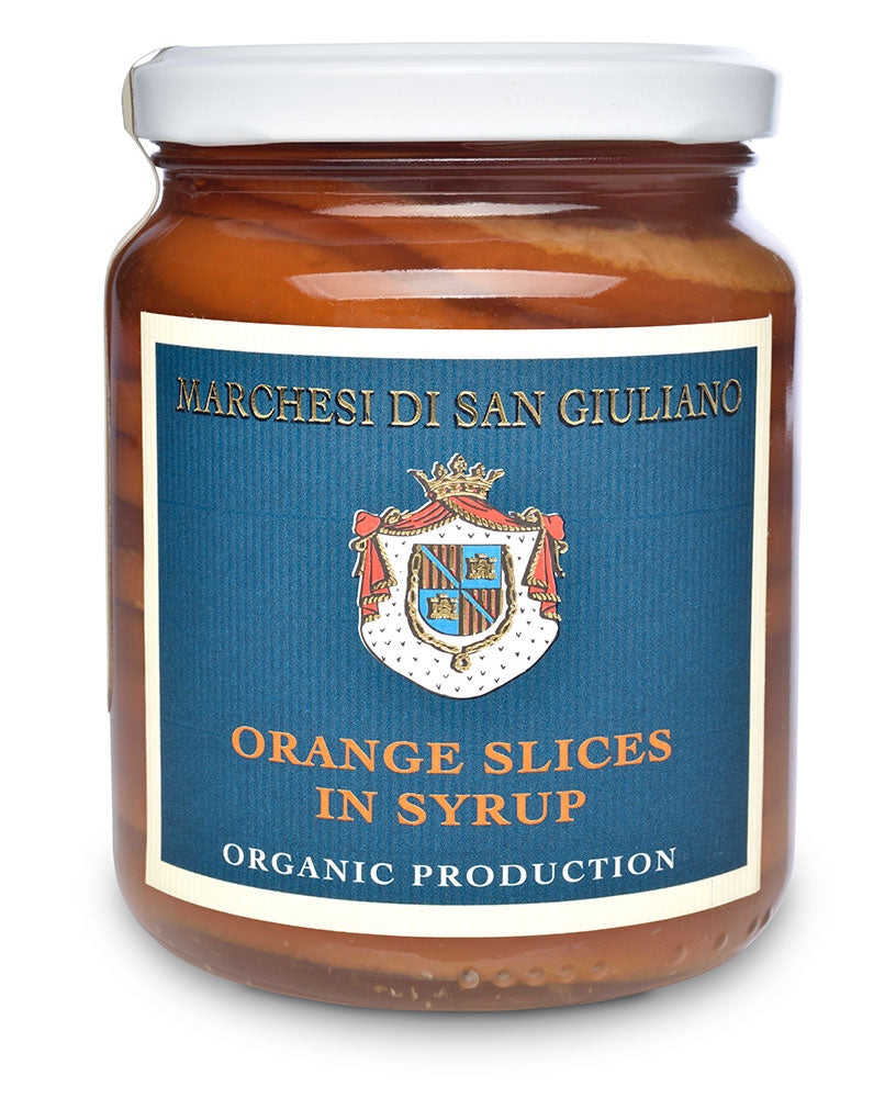 Organic Orange Slices from Marchesi di San Giuliano – Front of Jar